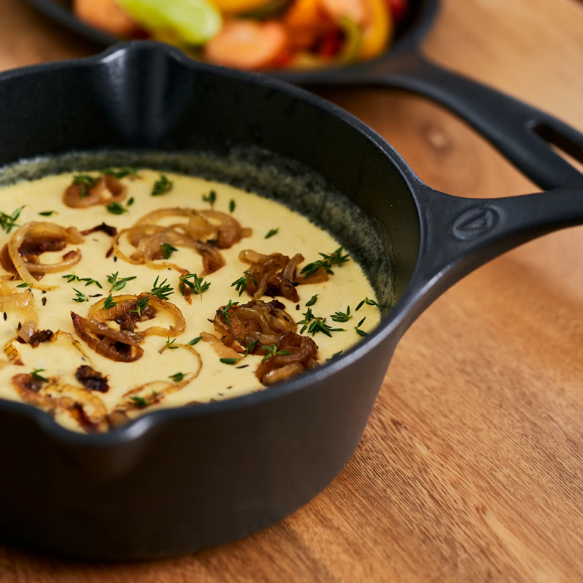 Cast Iron Casserole Ø22 cm, Matte black Victoria