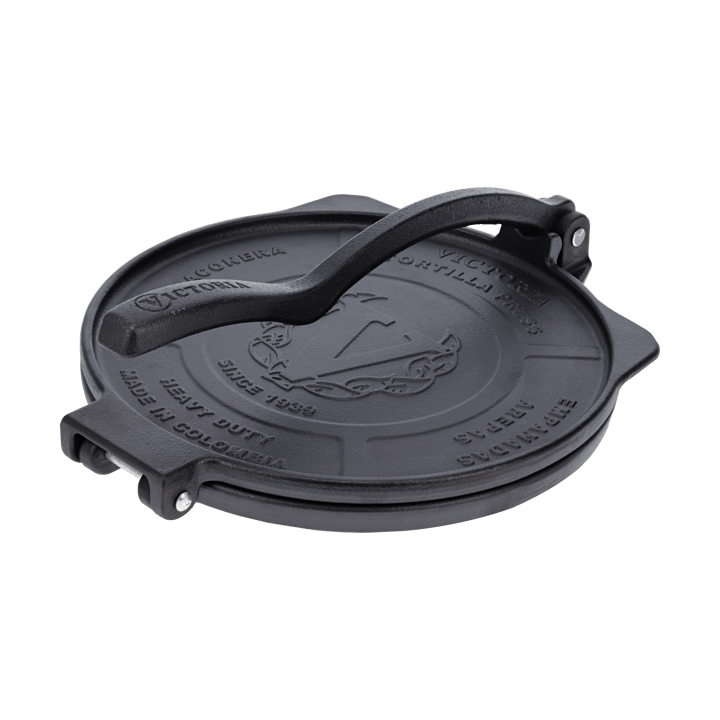 Heavy duty tortilla press Ø25 cm, Black Victoria