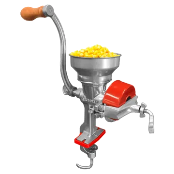 Manual Grinder Cast Iron - Steel-red - Victoria