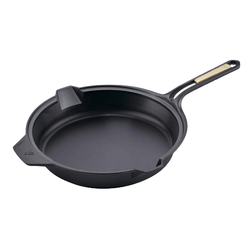 Victoria Signature cast iron frying pan 30 cm Black