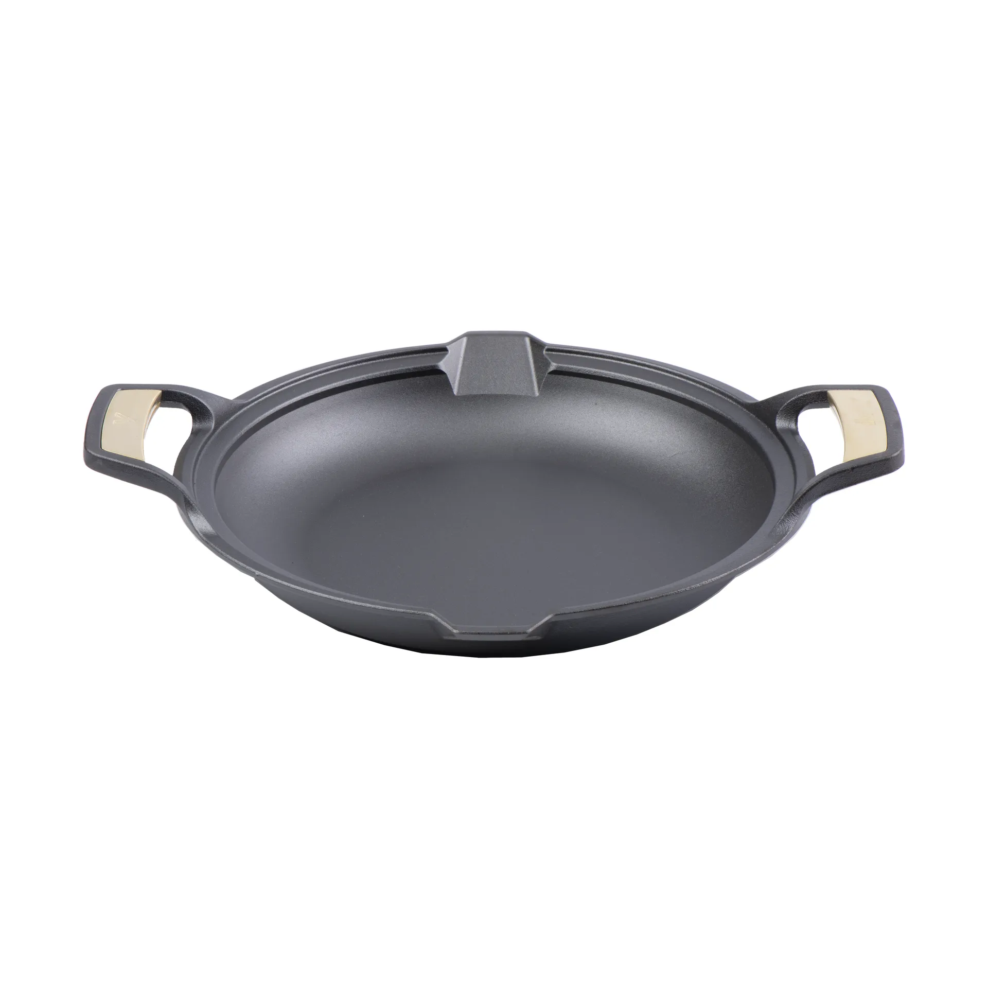 Signature Paella Pan Cast Iron 33 cm, Black Victoria
