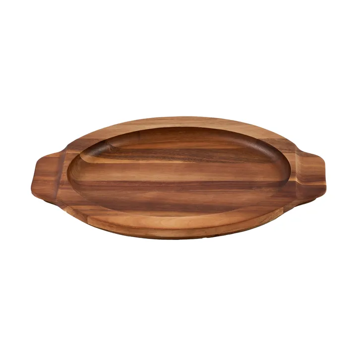 Victoria acacia wooden trivet - 18x14.5 cm - Victoria