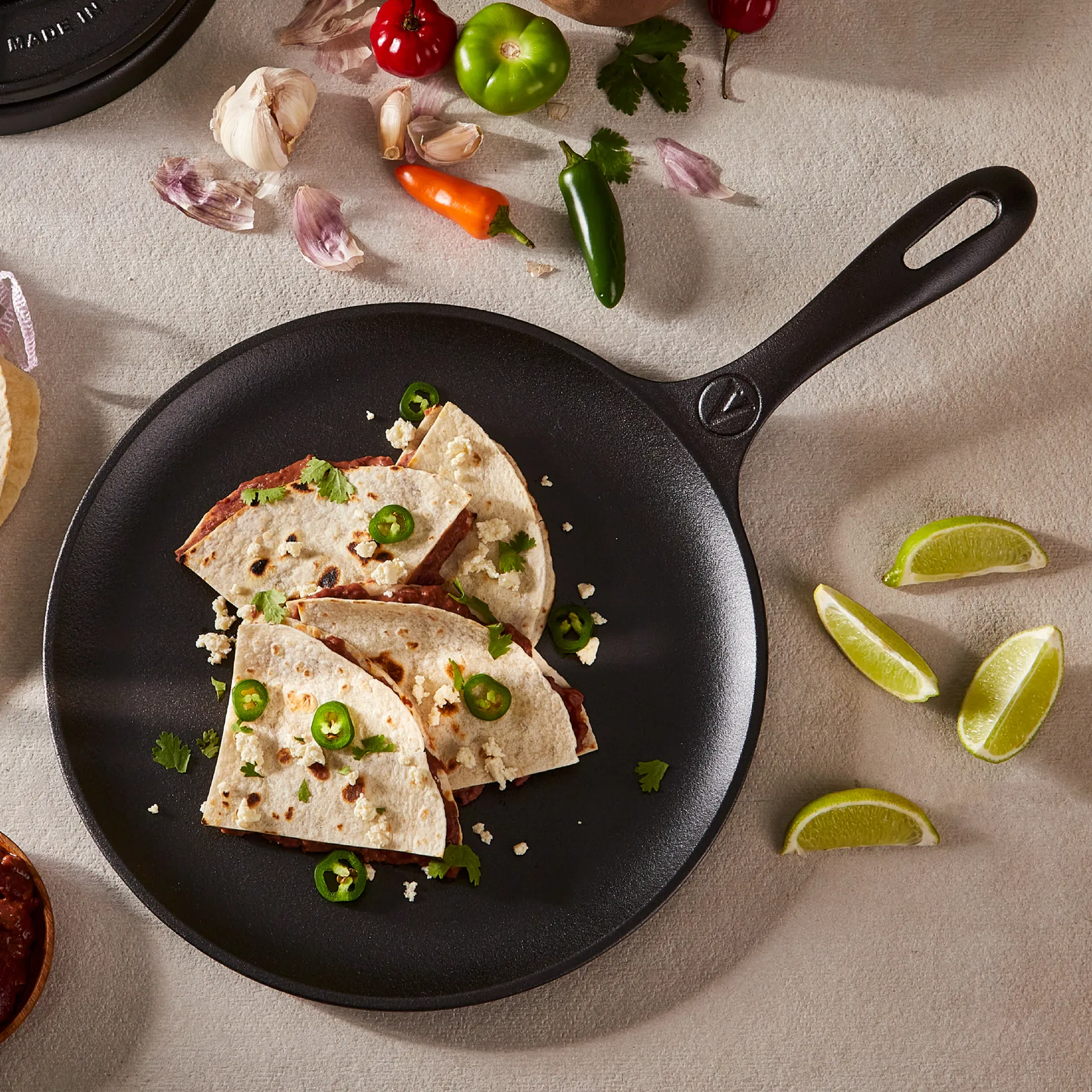 Victoria Fajita pan Ø26.5 cm, Comal Victoria