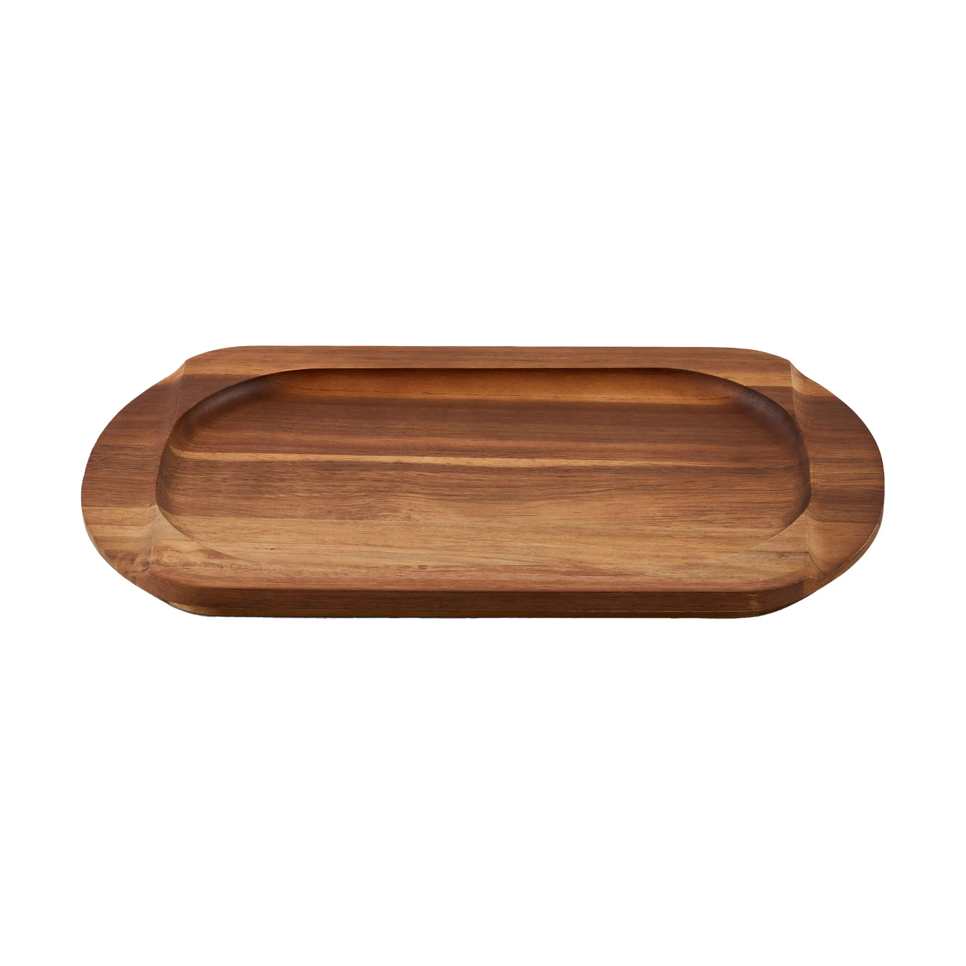 Victoria oval trivet for griddle in acacia wood, 34.3x16.4 cm Victoria