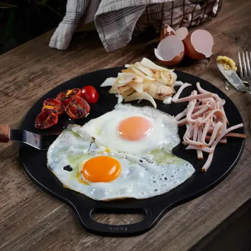 Victoria Tawa cast iron griddle pre-seasoned - Ø38 cm - Victoria