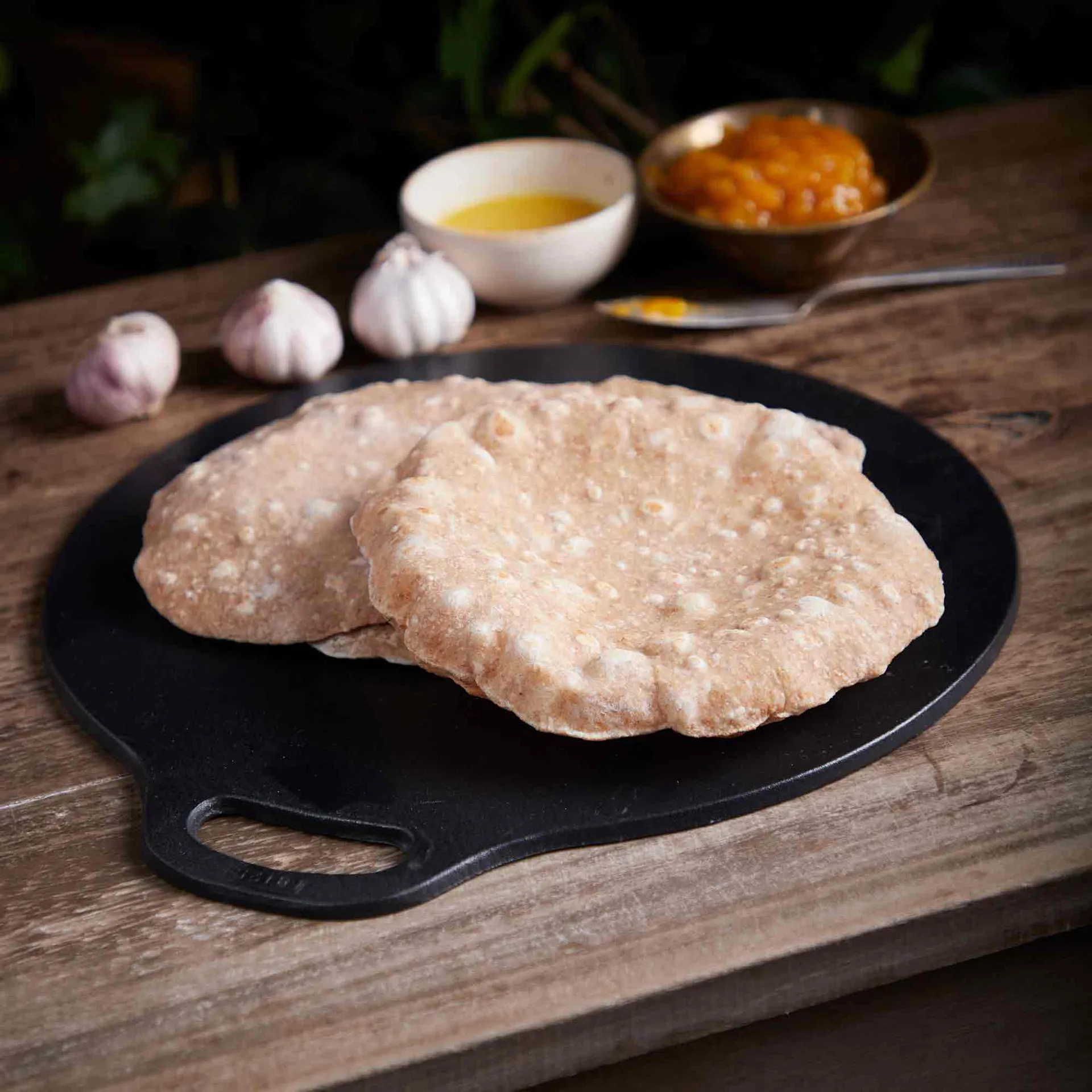 Victoria Tawa cast iron griddle pre-seasoned, Ø38 cm Victoria