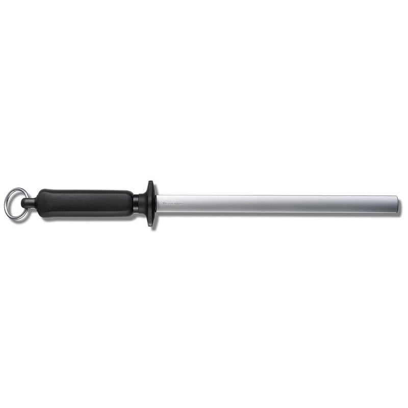 Victorinox Diamond Oval Sharpening Steel medium Fine 26 cm Black