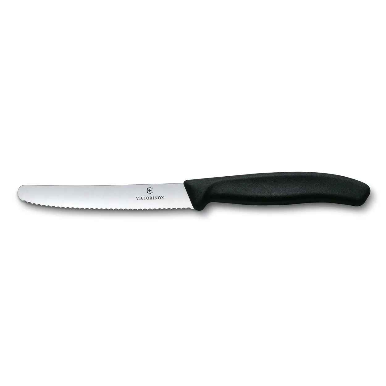 Victorinox Swiss Classic tomato knife 11 cm Black | Scandinavian Design | Other knives | Silver-coloured
