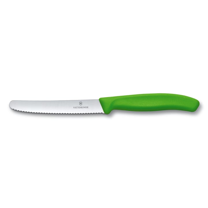 Swiss Classic tomato knife 11 cm - Green - Victorinox