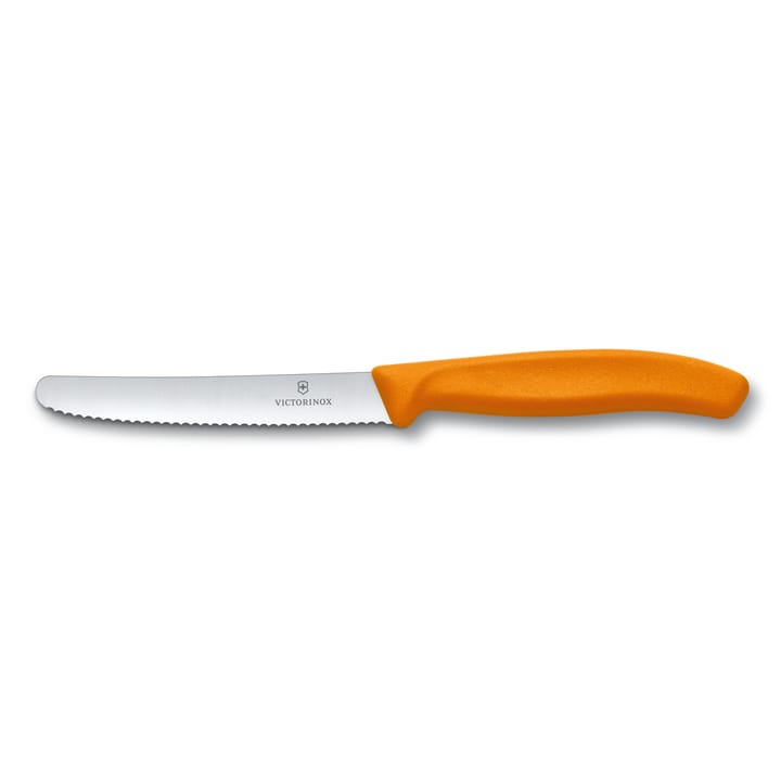 Swiss Classic tomato knife 11 cm - Orange - Victorinox