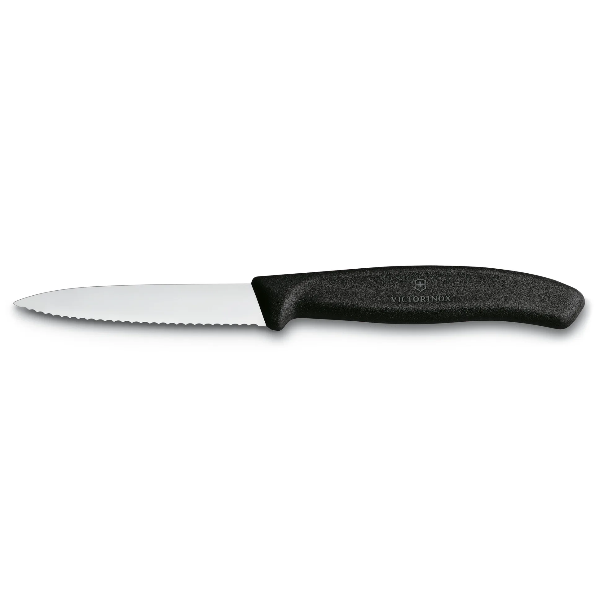 Swiss Classic vegetable-/paring knife 8 cm, Black Victorinox