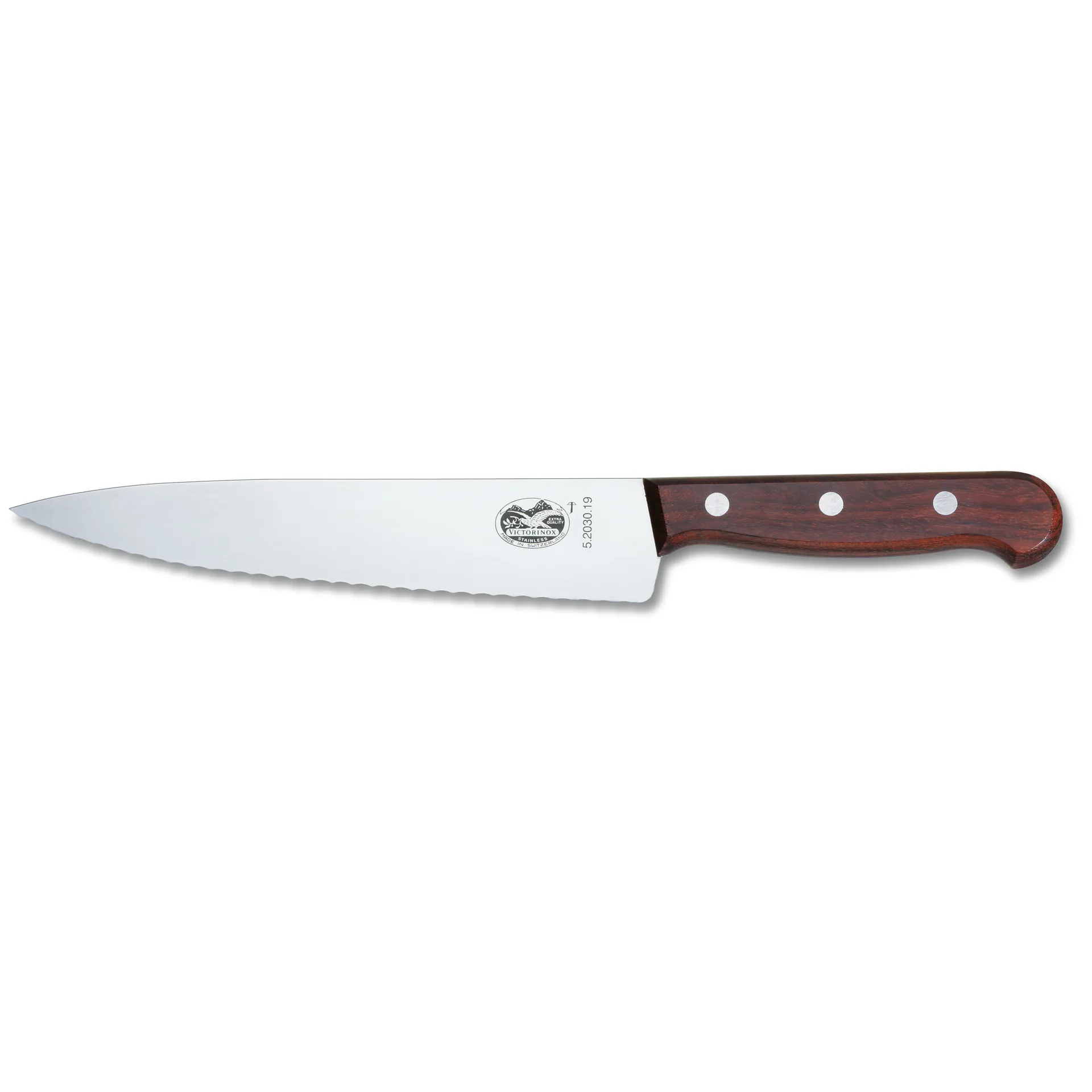 Victorinox chef's knife serrated 19 cm, Pine Victorinox