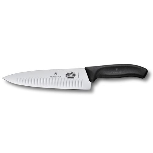 Victorinox Victorinox chef"s knife serrated 20 cm Black