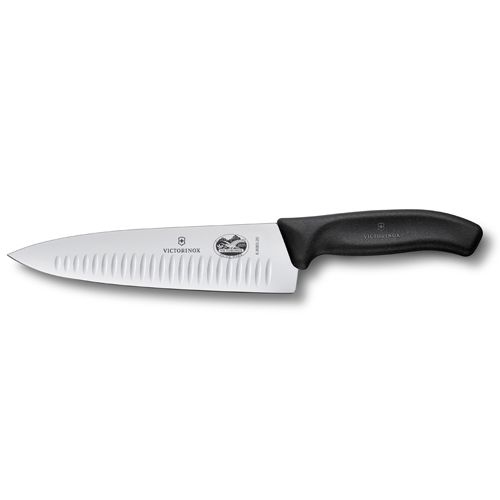 Victorinox Victorinox chef"s knife serrated 20 cm Black