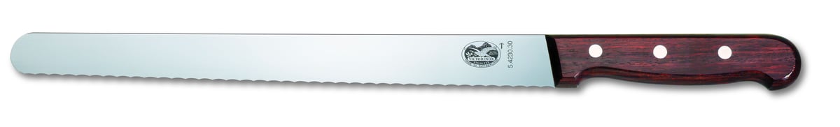 Victorinox ham knife serrated 25 cm Pine | Scandinavian Design | Steak knives | Brown