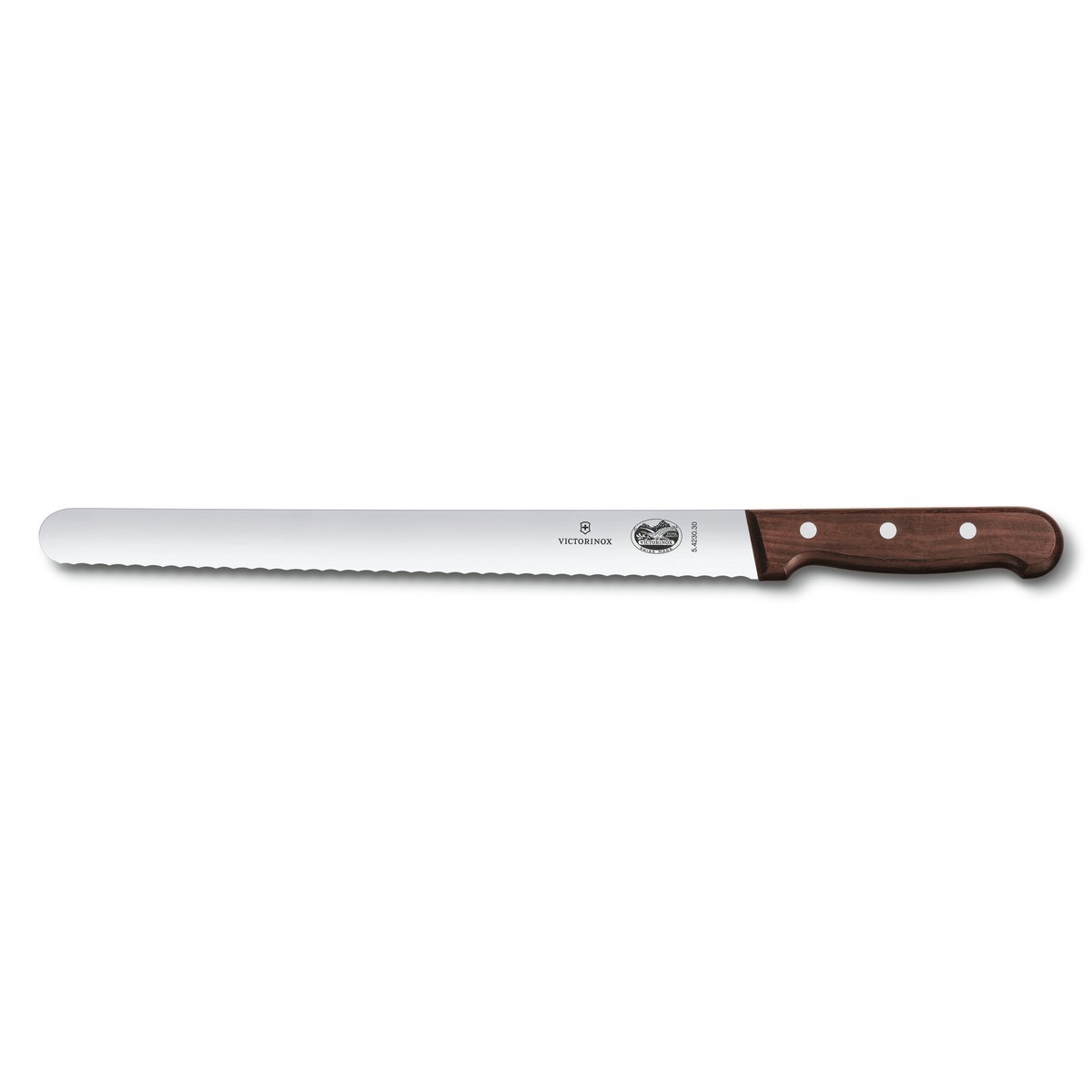 Victorinox ham knife serrated 30 cm Pine | Scandinavian Design | Steak knives | Brown