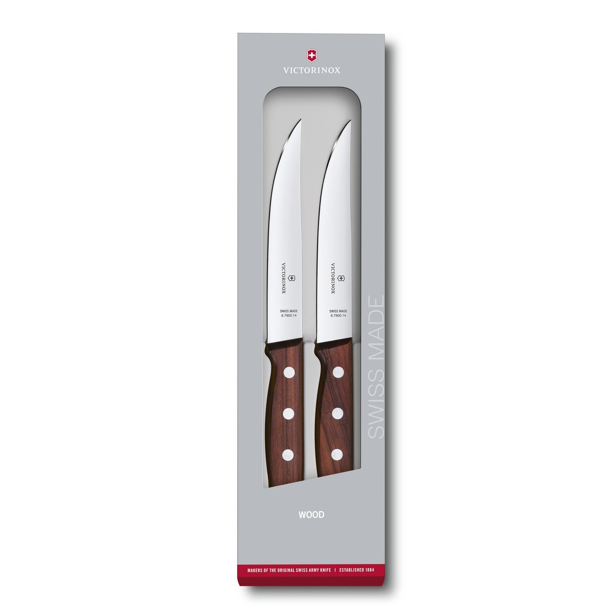 Victorinox knife set 2 pieces Pine | Scandinavian Design | Knife sets | Beige