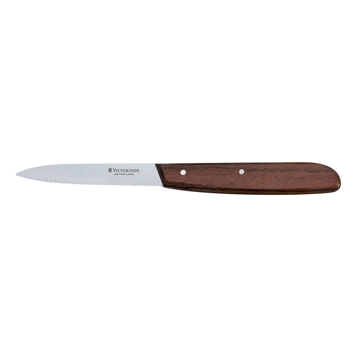 Victorinox paring knife serrated 10 cm Pine | Scandinavian Design | Paring knives | Brown