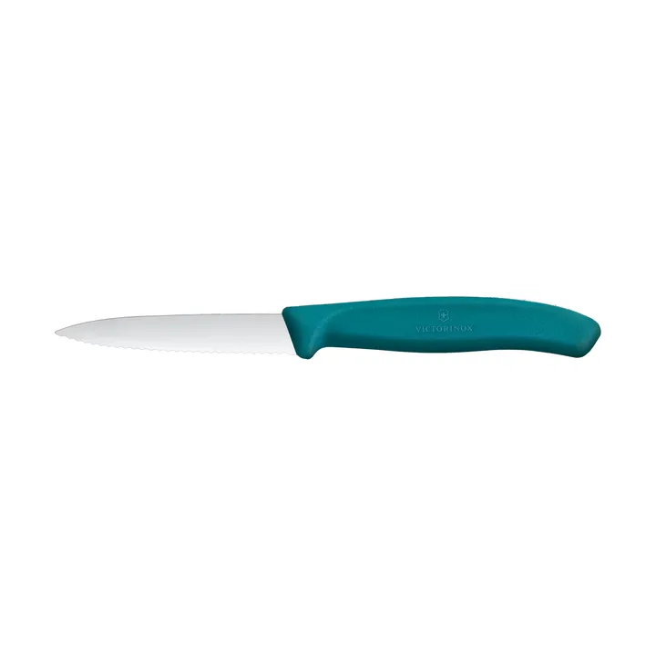 Victorinox Swiss Classic serrated paring knife 8 cm - Green - Victorinox