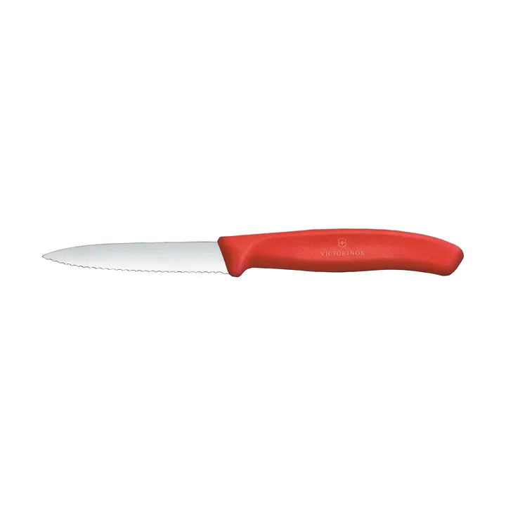 Victorinox Swiss Classic serrated paring knife 8 cm - Red - Victorinox