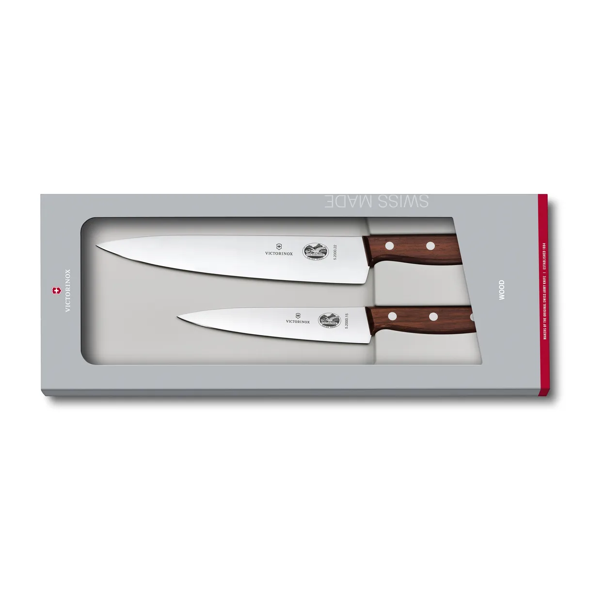Victorinox Wood knife set chefs knives Stainless steel-maple