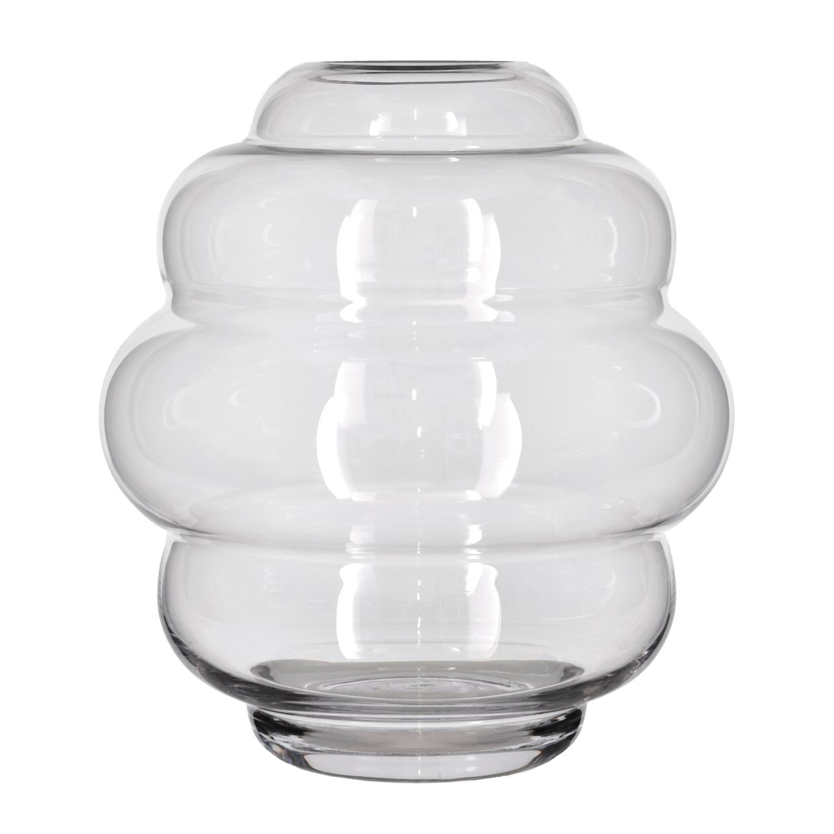 Villa Collection Bubble vase o25 cm Clear | Scandinavian Design | Vases | Transparent