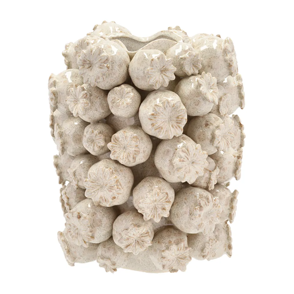 Elha vase Ø23.5 cm, Cream white Villa Collection