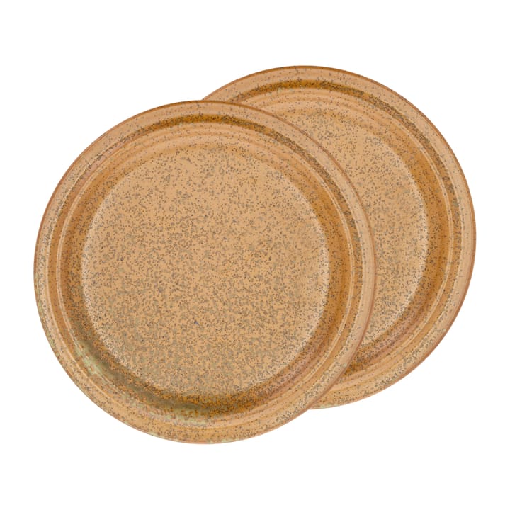Evig lunch plate Ø20 cm 2-pack - Amber - Villa Collection