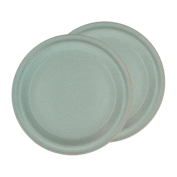 Evig plate Ø26 cm 2-pack - Green - Villa Collection