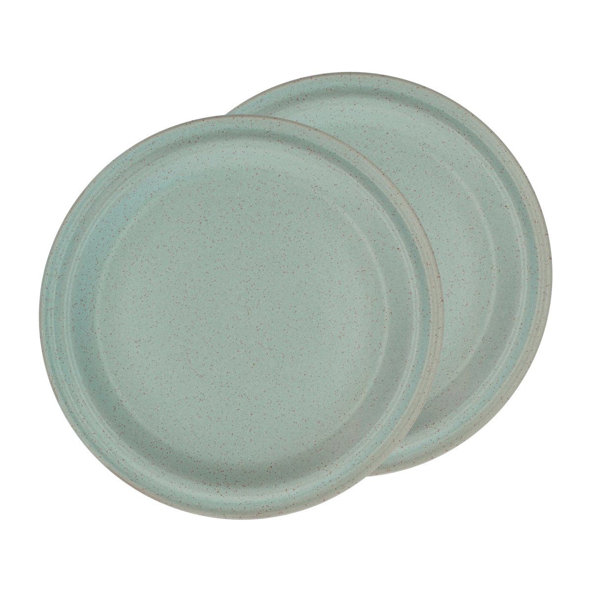 Villa Collection Evig plate o26 cm 2-pack Green | Scandinavian Design | Dinner plates | Green