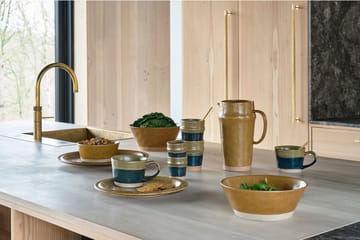 Fjord serving bowl Ø19 cm - Brown - Villa Collection