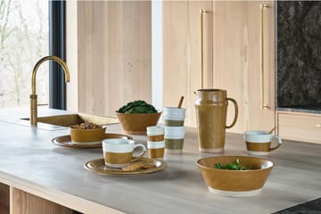 Fjord serving bowl Ø22 cm - Green - Villa Collection