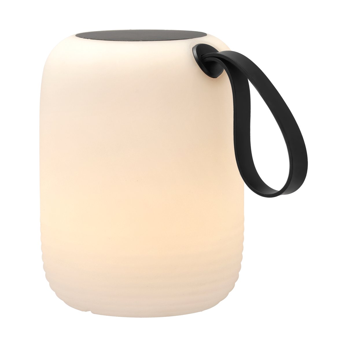 Villa Collection Hav lounge lamp with solar cells o17.5 cm White-Black