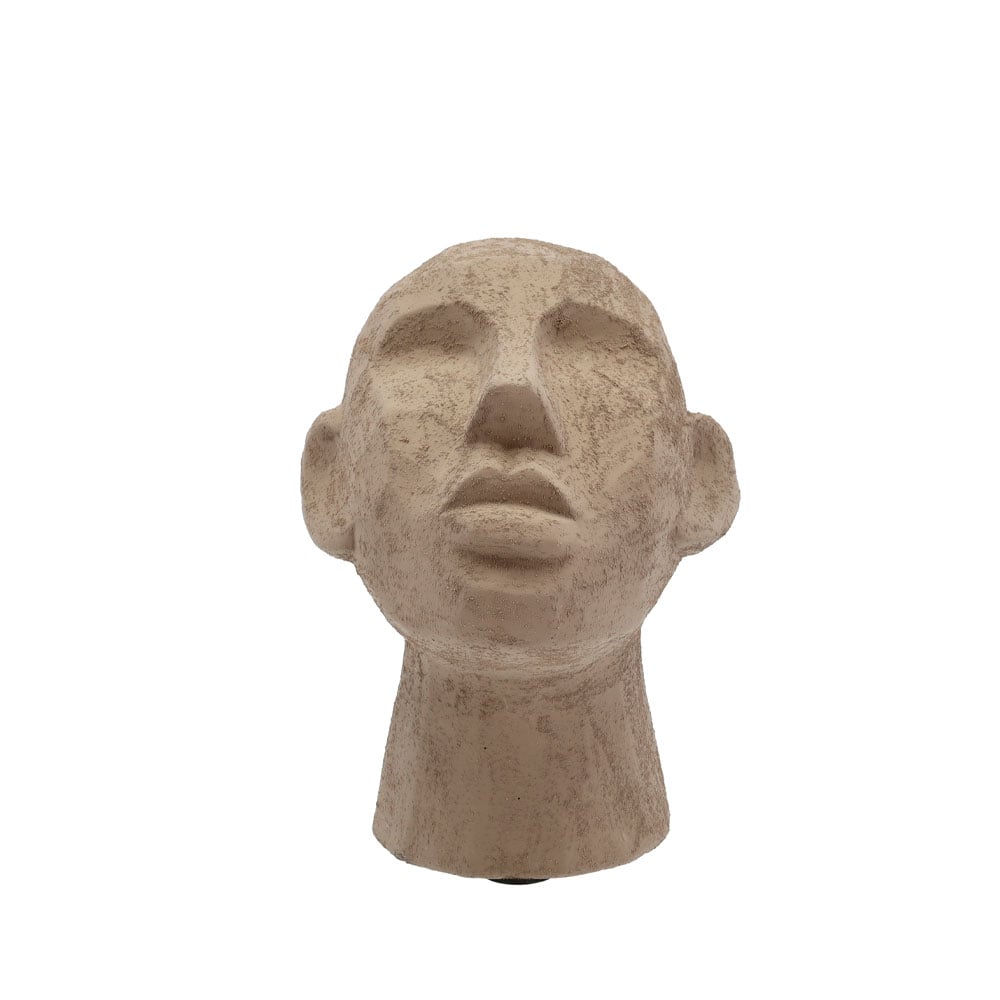Villa Collection Head decoration Grey/brown - medium