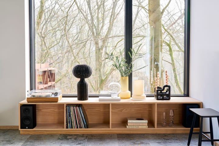 Hvils glass vase Ø19, Honey Villa Collection