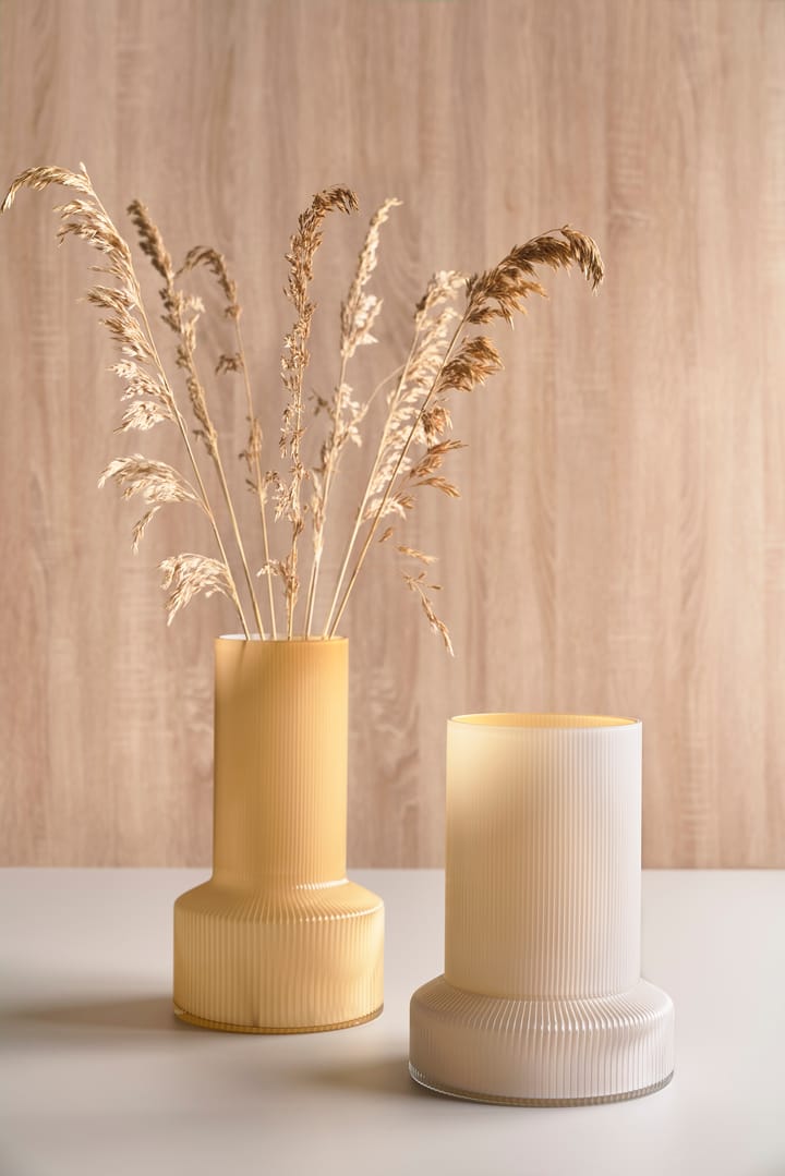 Hvils glass vase Ø19, Honey Villa Collection