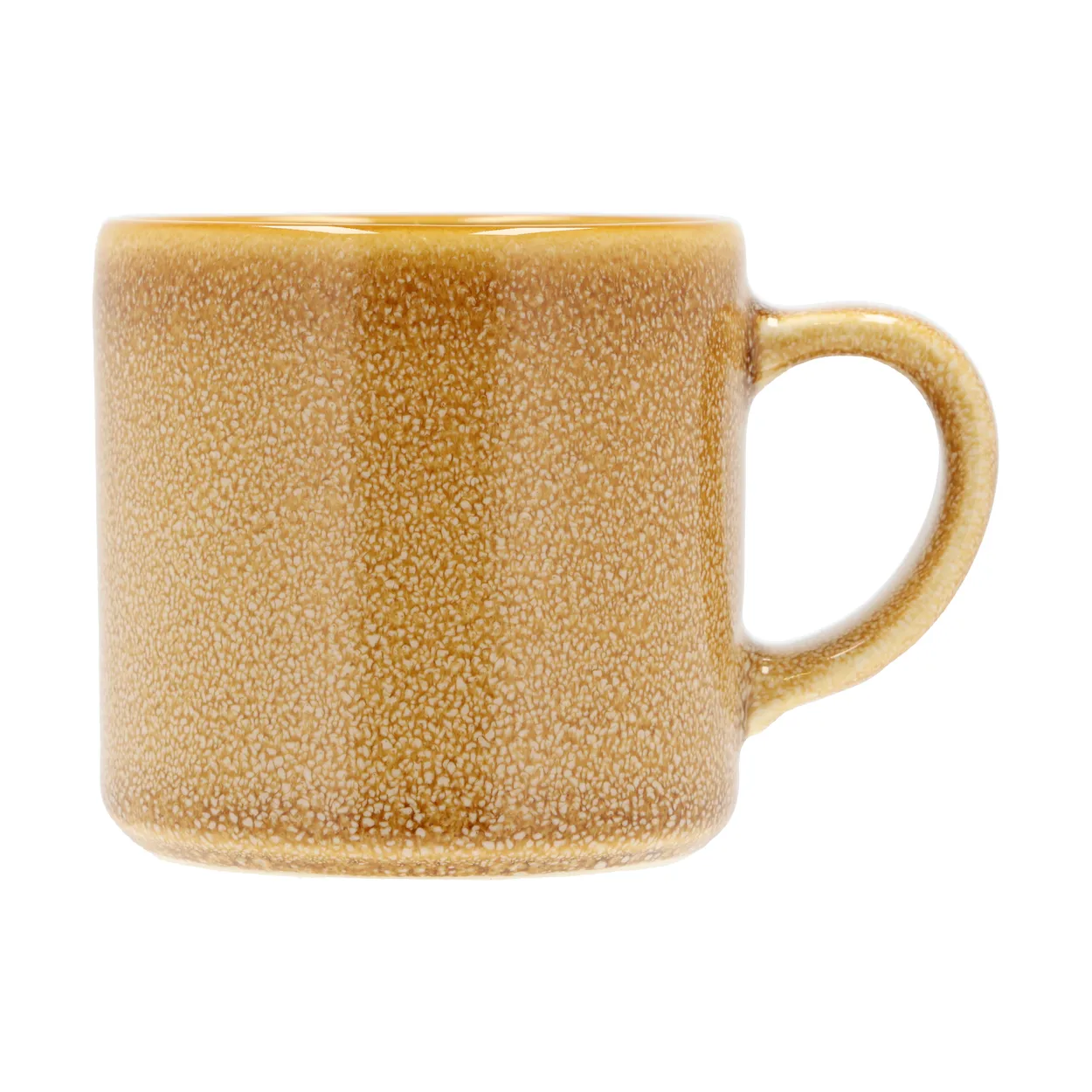 Villa Collection Iris mug with handle 400 ml Amber | Scandinavian Design | Coffee cups | Brown