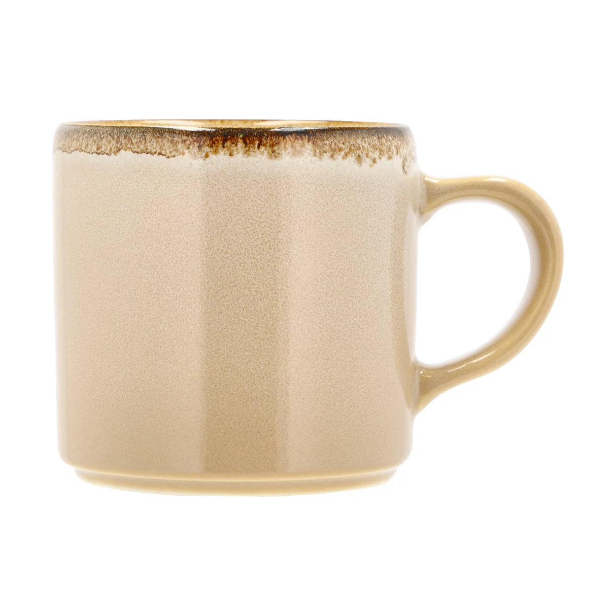 Villa Collection Iris mug with handle 400 ml Cream white