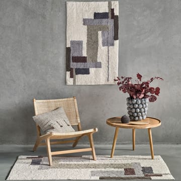 Laerk rug - grey/offwhite - 90x180 cm - Villa Collection