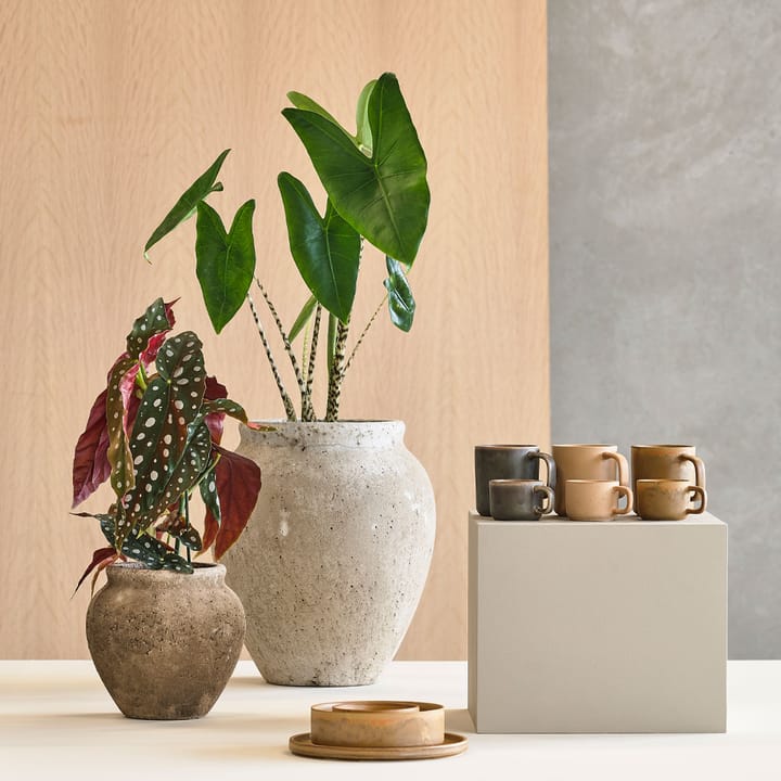 Loev flower pot - grey - large Ø30.5 cm - Villa Collection
