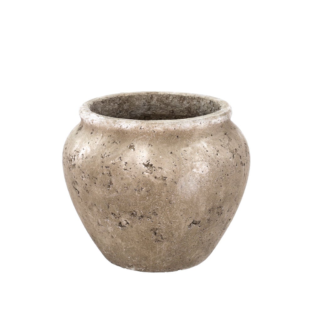 Villa Collection Loev flower pot Grey - medium o30.5 cm