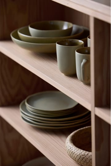 Shoku pasta bowl Ø21 cm - Pure Green - Villa Collection
