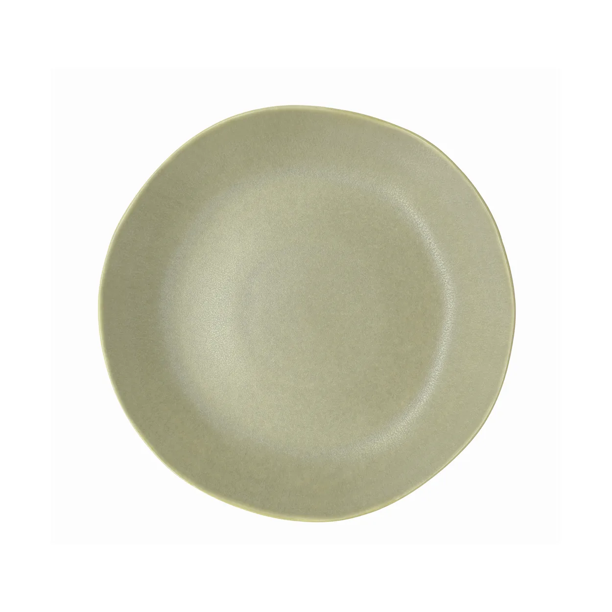 Villa Collection Shoku plate o20 cm Pure Green | Scandinavian Design | Dinner plates | Green
