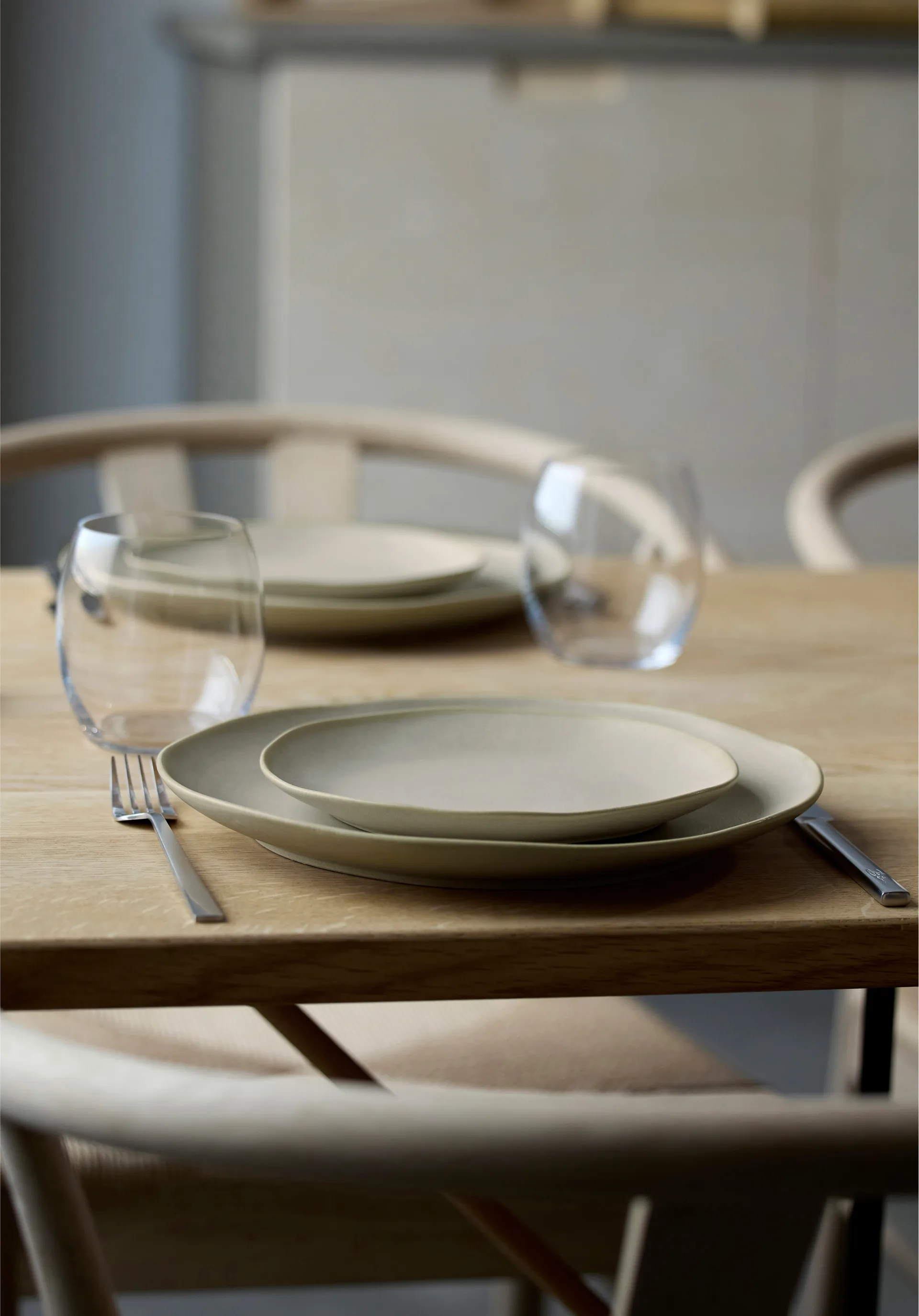 Shoku plate Ø20 cm, Warm Brown Villa Collection