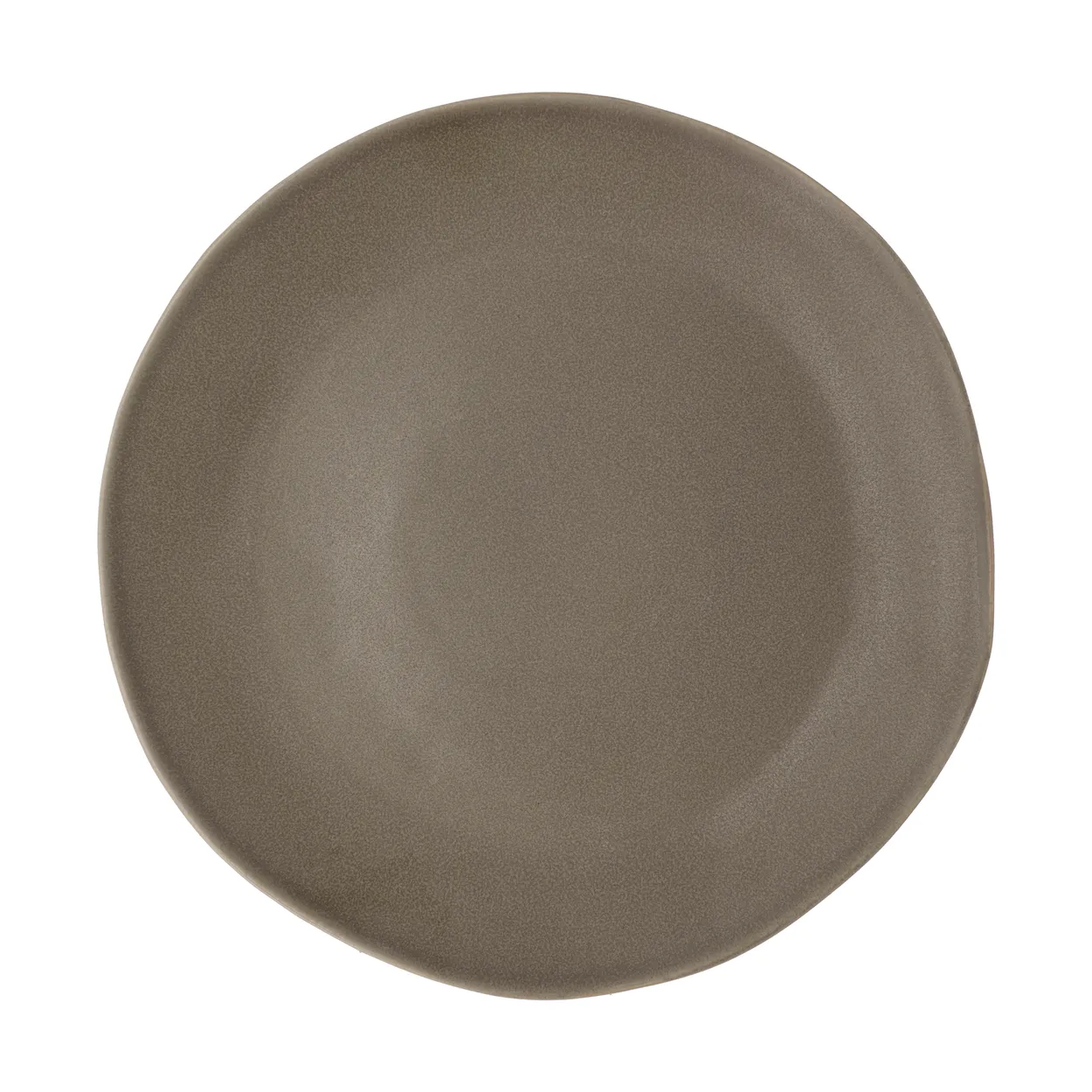 Villa Collection Shoku plate o27 cm Warm Brown | Scandinavian Design | Dinner plates | Brown