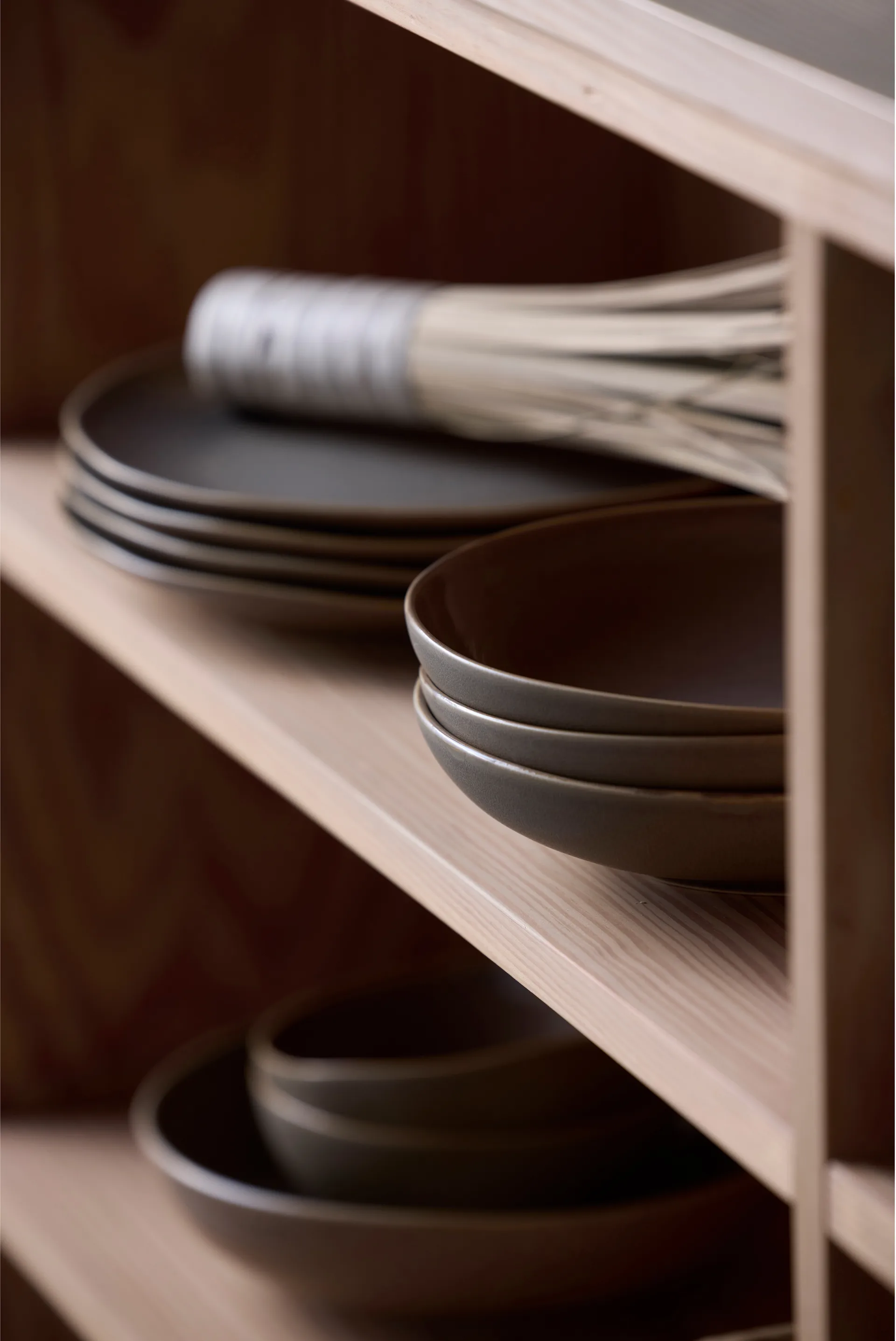 Shoku salad bowl Ø28 cm, Warm Brown Villa Collection