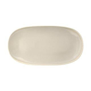 Villa Collection Shoku serving plate 18x34 cm Beige