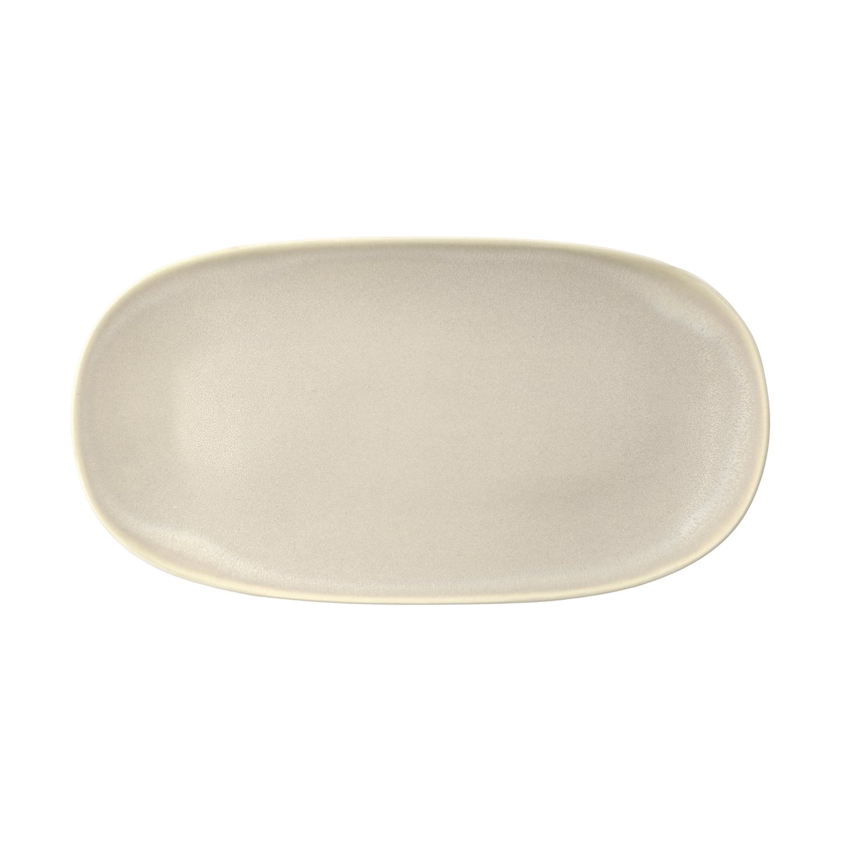 Villa Collection Shoku serving plate 18x34 cm Beige
