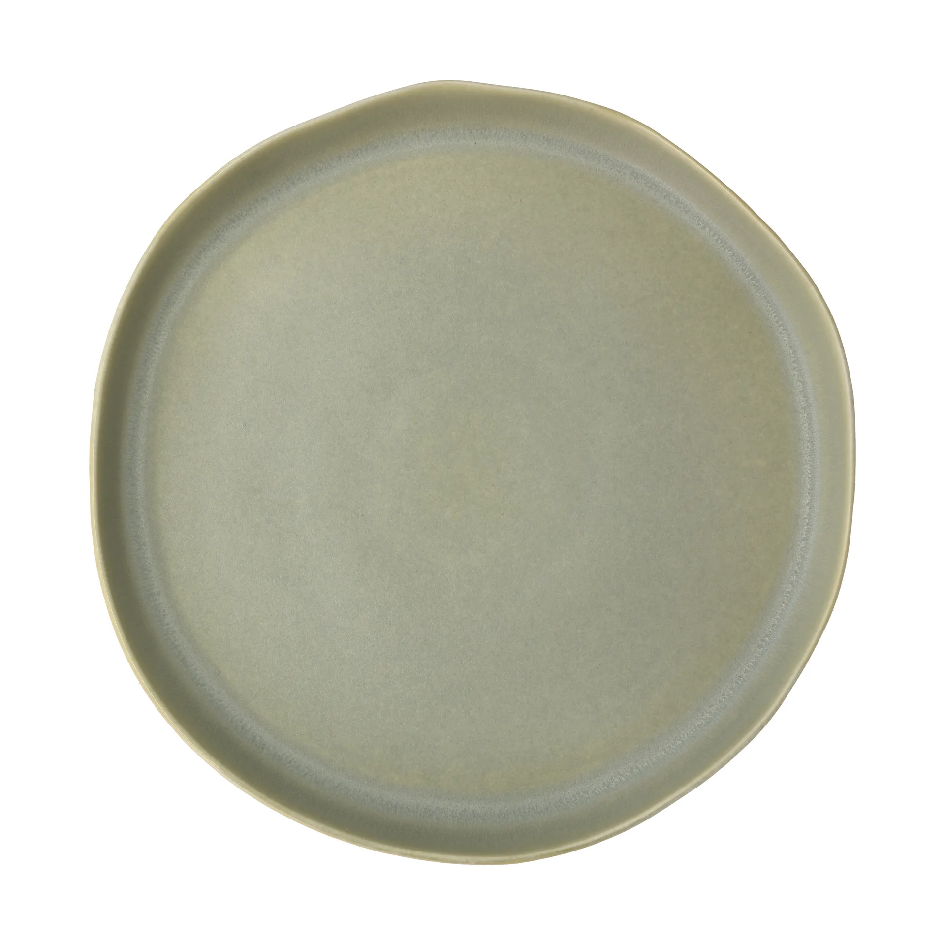Shoku serving platter Ø28 cm, Pure Green Villa Collection