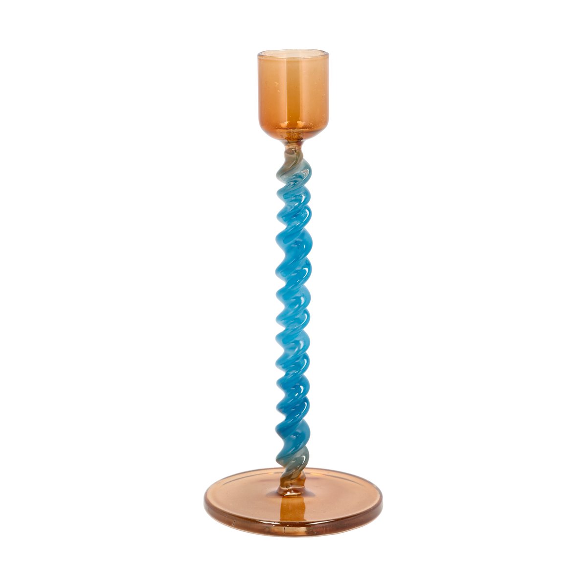 Villa Collection Styles candlestick 16,3 cm Blue-amber